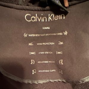 Water resistant shell, Calvin Klein